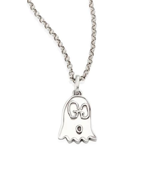 gucci ghost ciondolo|gucci ghost jewellery.